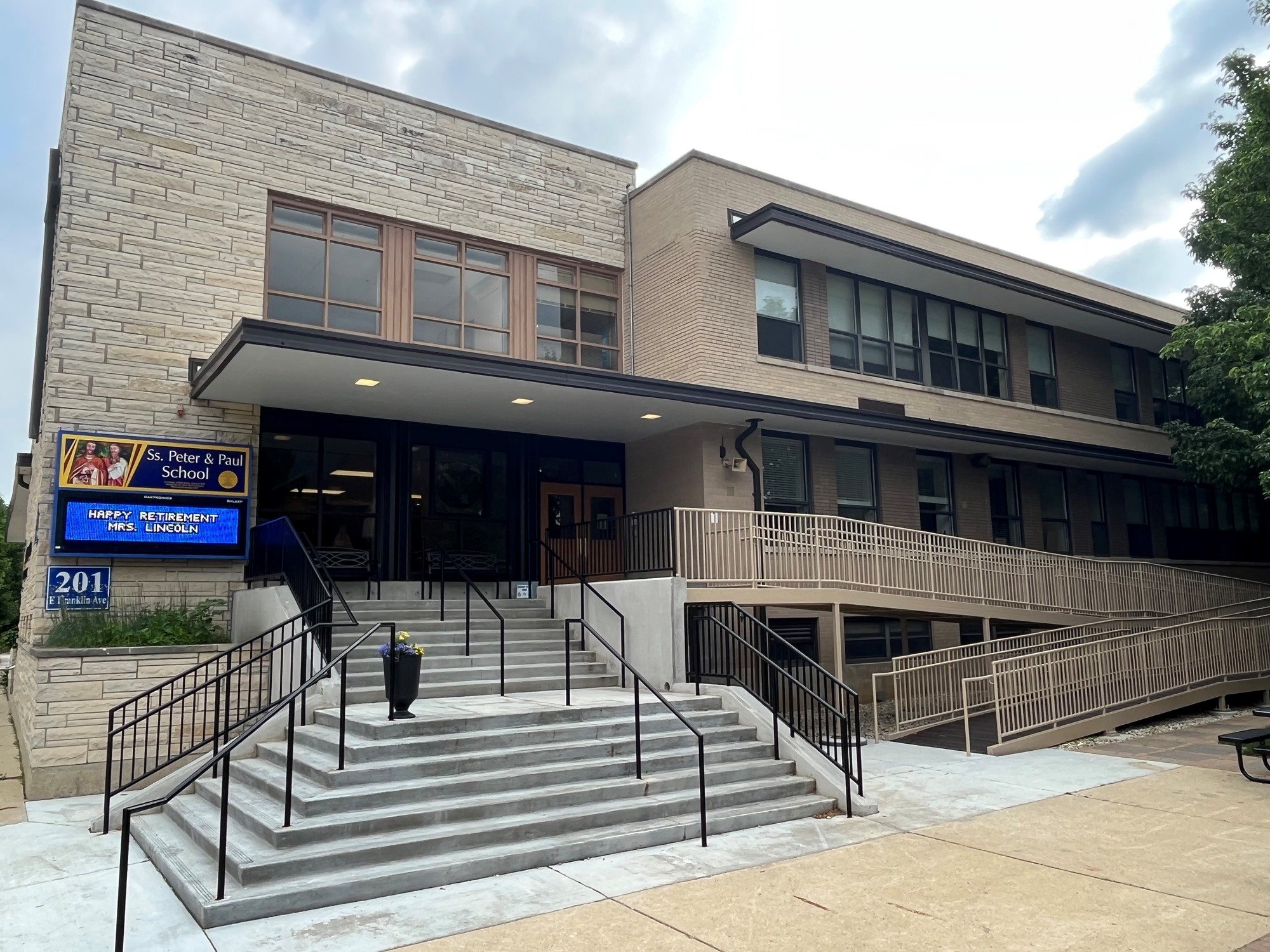 Contact Us Saints Peter and Paul Catholic School Naperville, IL